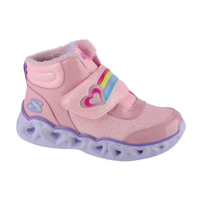 5. Skechers Heart Lights - Brilliant Rainbow Jr 302669L-PKLV Schuhe
