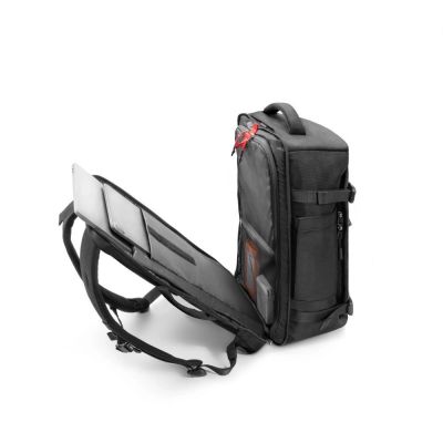 7. Tech-Protect Defender S40 Rucksack für Ryanair & Wizzar, 20 l Laptop, Schwarz