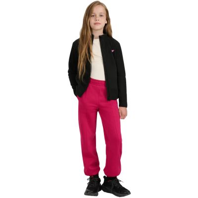 7. Fleece für Mädchen 4F F346 tiefschwarz 4FJWAW25TFLEF346 20S