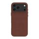 3. dbramante 1928 Roskilde MS – Lederhülle für iPhone 17 Pro Max, MagSafe-kompatibel (Dark Tan)