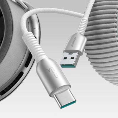 9. Joyroom S-A51 Cutting-Edge Series 3A USB-A - USB-C Kabel 1,2m - hellgrau