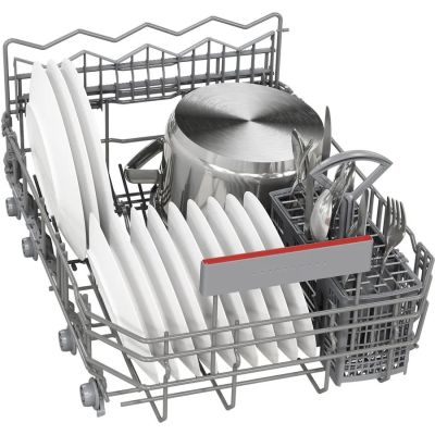 7. BOSCH SPH4EKX17E Einbaugeschirrspüler, vollintegriert, 45 cm, Vario-Schiebescharniere