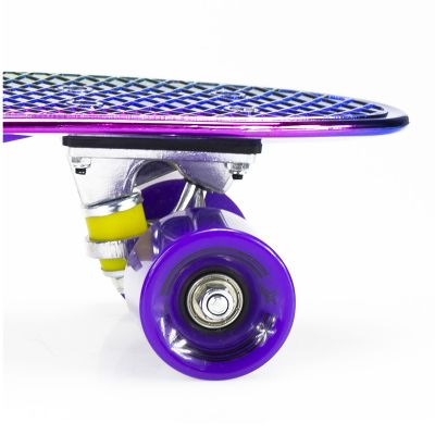 60. Nils Extreme ELECTROSTYLE PENNYBOARD PNB01 RAINBOW Skateboard 