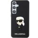 3. Karl Lagerfeld 3D Rubber Ikonik Hülle für Samsung Galaxy S24+ – schwarz