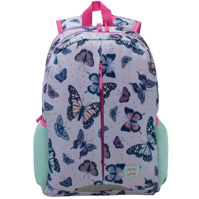 2. JUGENDRUCKSACK MINT-PINK-WEISS SEMI LINE