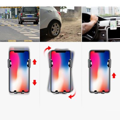 6. Baseus Osculum SUYL-XP0S Schwerkraft-Autohalterung für Windschutzscheibe oder Armaturenbrett – Silber