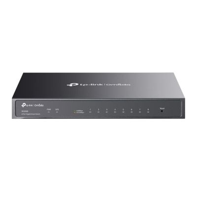 2. TP-Link Omada SG2008 Managed Network Switch L2/L2+ Gigabit Ethernet (10/100/1000) Schwarz