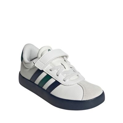 2. Adidas VL Court 3.0 Skateboard-Schuhe für Kinder, Weiß, IH3957