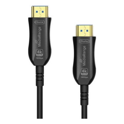 4. MediaRange MRCS221 HDMI-Kabel 10 m HDMI Typ A (Standard) Schwarz