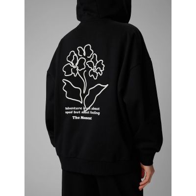 9. Lockerer Damen-Sweatshirt mit Kapuze 4F 4FRSS26TSWSF2838-20S