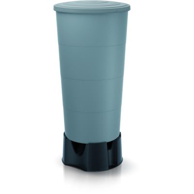 3. Regenwassertank, glatt, 200 l, glatt, grau