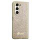 5. Guess Glitter Script Hülle für Samsung Galaxy Z Fold 5 – Gold
