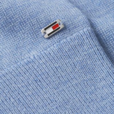 4. TOMMY HILFIGER DAMEN-MERINO-V-NK-PULLOVER