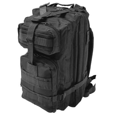 Evakuierungsrucksack mit Ausstattung, Schwarz SEMI LINE