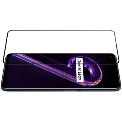 6. Nillkin CP+PRO ultradünnes Vollbild-Hartglas mit 0,2-mm-Rahmen 9H Realme 9 Pro schwarz