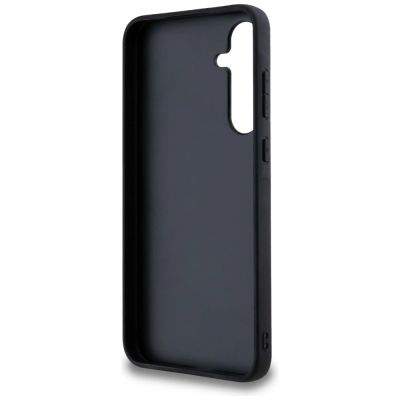 7. Karl Lagerfeld Saffiano Karl&Choupette Pin Hülle für Samsung Galaxy A35 – Schwarz