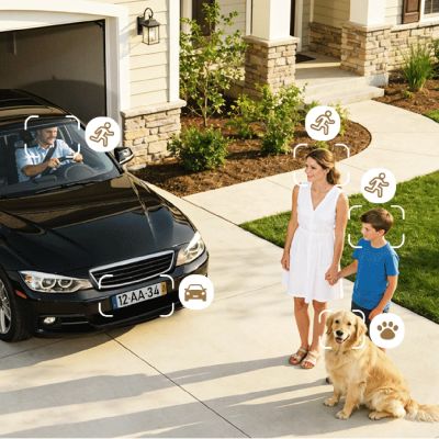 13. Dreame Navo Care SE 1 Outcam Außenkamera mit Solarpanel – weiß