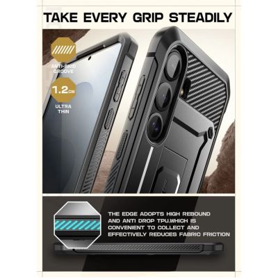 6. Supcase Unicorn Beetle Pro Hülle für Samsung Galaxy S25 FE - Schwarz