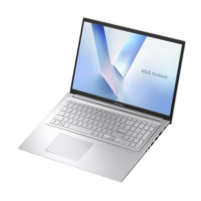 4. ASUS Vivobook 17 X1704VA-AU1069W Core 5 120U 17,3" FHD IPS-Panel 60Hz 250nits AG 16GB DDR5 SSD512 Intel Grafik WLAN+BT 720p Kamera 50Wh Windows 11 Cool Silver
