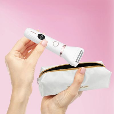 6. MAXGROOM M-105 3-in-1 Damen-Körper- und Gesichtshaartrimmer – Weiß
