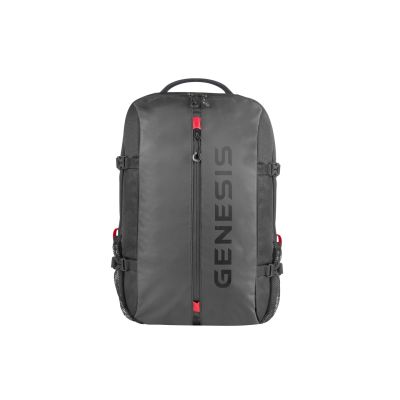 6. GENESIS PALLAD 410 Rucksack, Schwarz, Polyester
