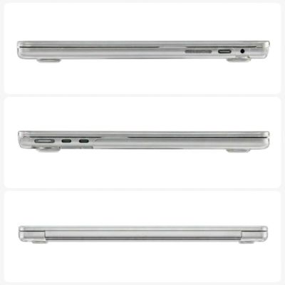 11. Tech-Protect Softshell-Schutzhülle für MacBook Pro 16" (2021/2023/2024/2025/2026) – Transparent