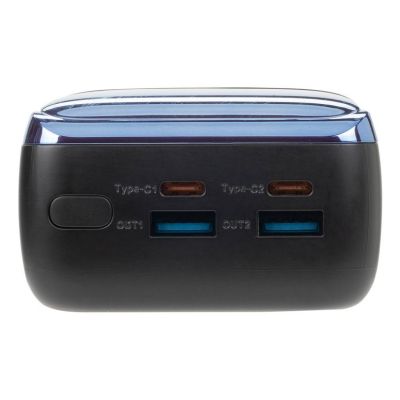 4. Rivacase VA1080 Lithium-Polymer (LiPo) Powerbank 30000 mAh Schwarz, Blau