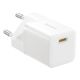 3. Baseus GaN5 25W USB-C Wandladegerät – Weiß