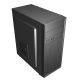 4. GEMBIRD FORNAX 160 MIDI-TOWER-CASE (2x USB 3.0, 2x USB 2.0, HD-Audio) SCHWARZ