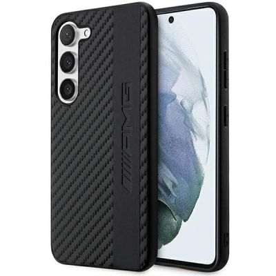 AMG AMHCS23SBLSCA S23 S911 schwarz/schwarz Hardcase Carbon Stripe&Embossed