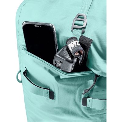 7. Deuter Durascent 28 SL Damen-Bergrucksack – Gletscher/Graphit