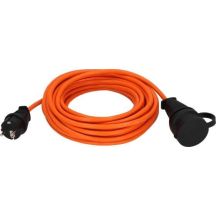 Brennenstuhl 1169930 10 m Steckdosenleiste 1 x Netzwerksteckdose Outdoor Orange