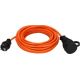 Brennenstuhl 1169930 10 m Steckdosenleiste 1 x Netzwerksteckdose Outdoor Orange