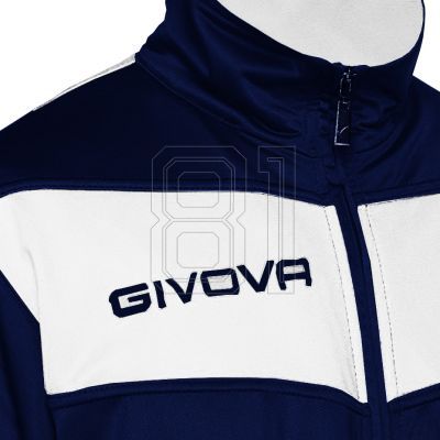 5. Givova Visa Trainingsanzug marineblau und weiß 0403