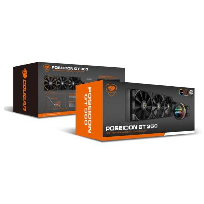 3. COUGAR Poseidon-GT 360 CPU-Wasserkühlung, ARGB