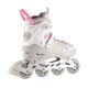 3. NH18188A 2in1 GRAU-ROSA GRÖSSE S (29-33) ROLLENSCHUH MIT HOCKEY-SLIDE NILS EXTREME