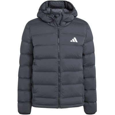 2. adidas Helionic Climawarm Stretch-Daunenjacke mit Kapuze für Herren, Schwarz, JN2114