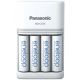 3. PANASONIC SMARTPLUS LADEGERÄT + 4x AA ENELOOP 2000 mAh