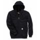 Carhartt Midweight Kapuzenjacke mit Reißverschluss, Schwarz