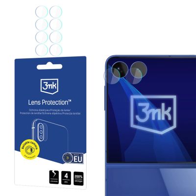 2. 3mk Lens Protection™ Hybrid-Kameraglas für Samsung Galaxy Z Flip 8