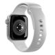 2. Puro Icon Silikonarmband für Apple Watch 42 / 44 / 45 / 49 mm - weiß (2 Stk.)