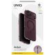 6. Uniq Airsuit Magclick Ladehülle für iPhone 18 Pro Max / 17 Pro Max – Burgunderrot