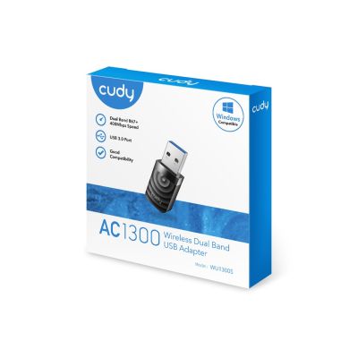 3. CUDY WU1300S AC1300 USB 3.0 Netzwerkkarte