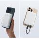 5. Cuktech WPB100N 20W 10000mAh Magnetische Powerbank mit Ständer - Weiß