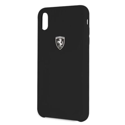 3. Ferrari Hardcase FEOSIHCI65BK iPhone Xs Max schwarz/schwarz Silikon Off track