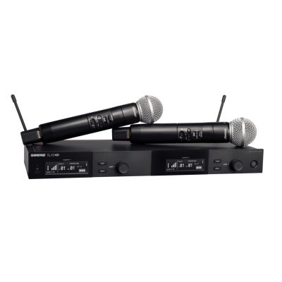 Shure SLXD24DE/SM58-G59 - Duales digitales Drahtlossystem mit zwei Handsendern/Mikrofonen