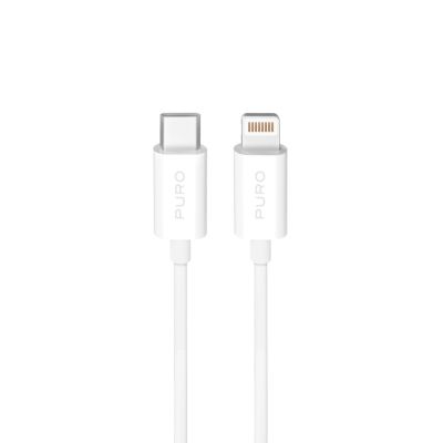 Puro TPE 20W USB-C - Lightning Kabel 2m - Weiß