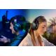 7. Razer Barracuda Pro Kabelgebundenes & Kabelloses Gaming-Headset mit Bügel, USB Typ-C, Bluetooth, Schwarz