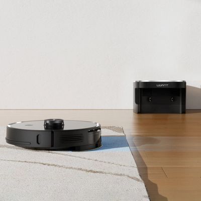 8. UWANT U100 Lite Reinigungsroboter mit Wischfunktion + Ladestation – Grau