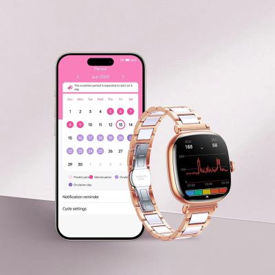 5. Joyroom Starlight JR-FS1 Smartwatch mit Anruffunktion – Gold